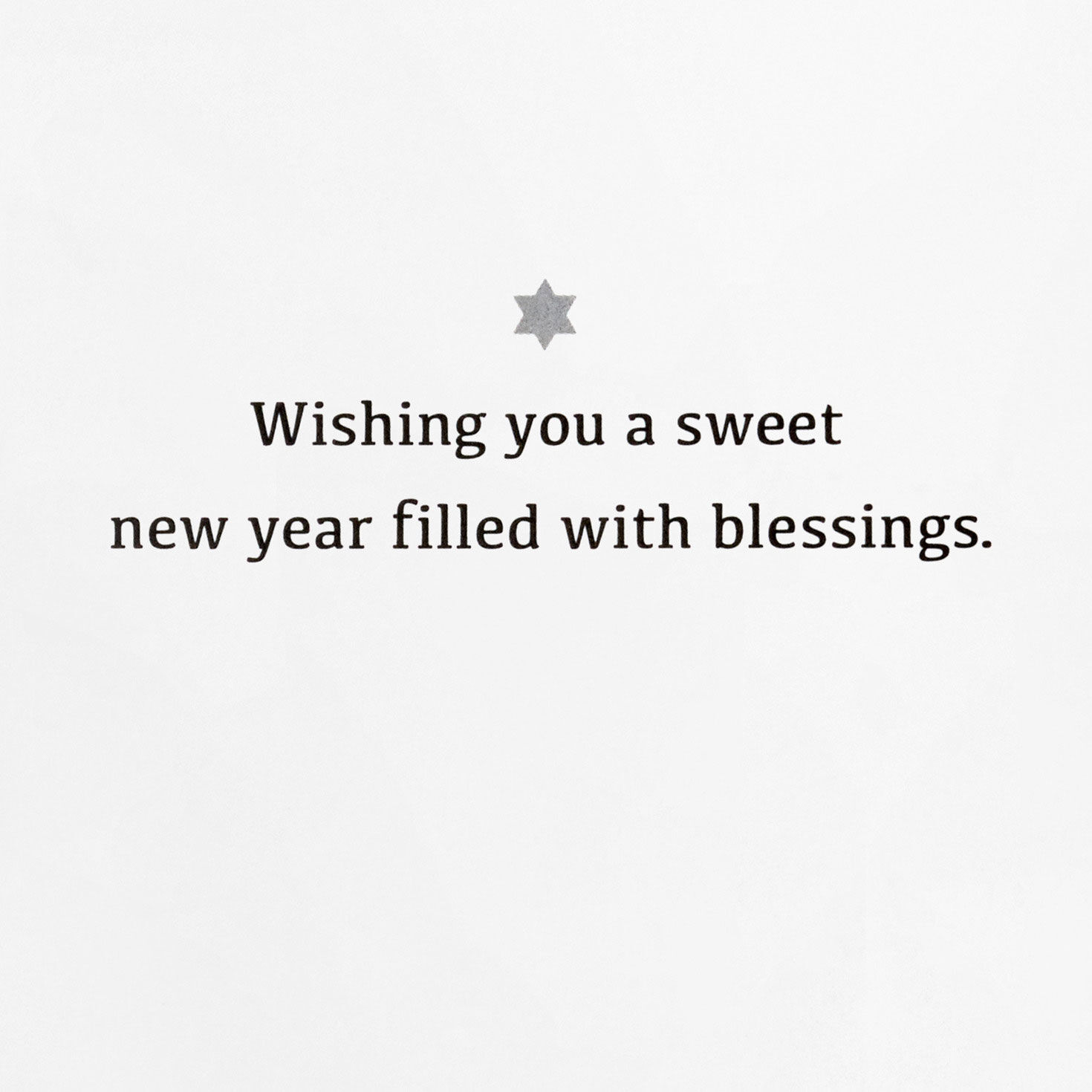 Blue and Gold Rosh Hashanah Cards Bulk Pack Sentiment  image number 4