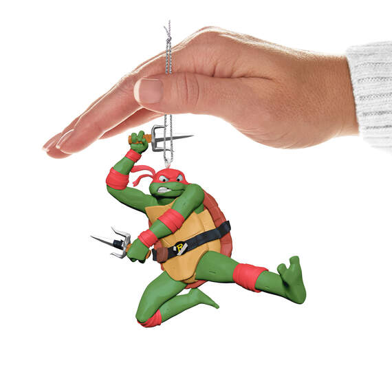 Teenage Mutant Ninja Turtles: Mutant Mayhem Raphael Ornament, , large image number 4