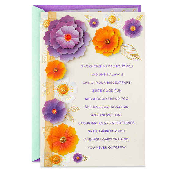 Forever Grateful to be Your Daughter Mother's Day Card for Mom