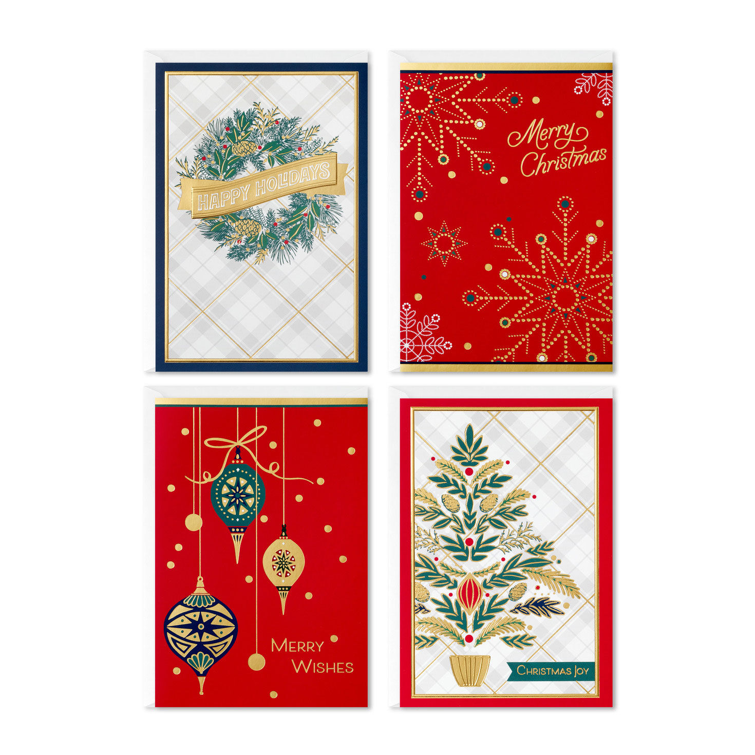 Classic Style Assorted Boxed Christmas Cards Flat image number 2