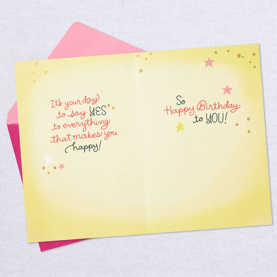 Today Is All About You Birthday Card, , large image number 3
