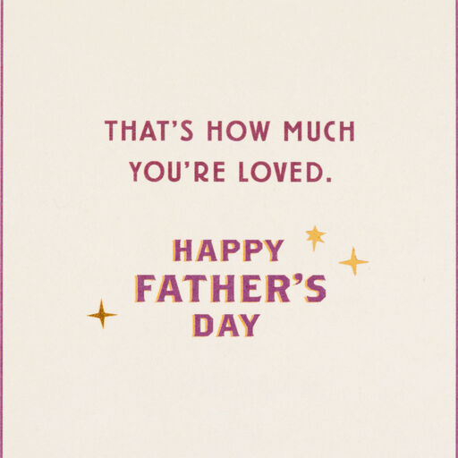 Disney/Pixar Toy Story Buzz Lightyear Loved to Infinity and Beyond Father's Day Card, 