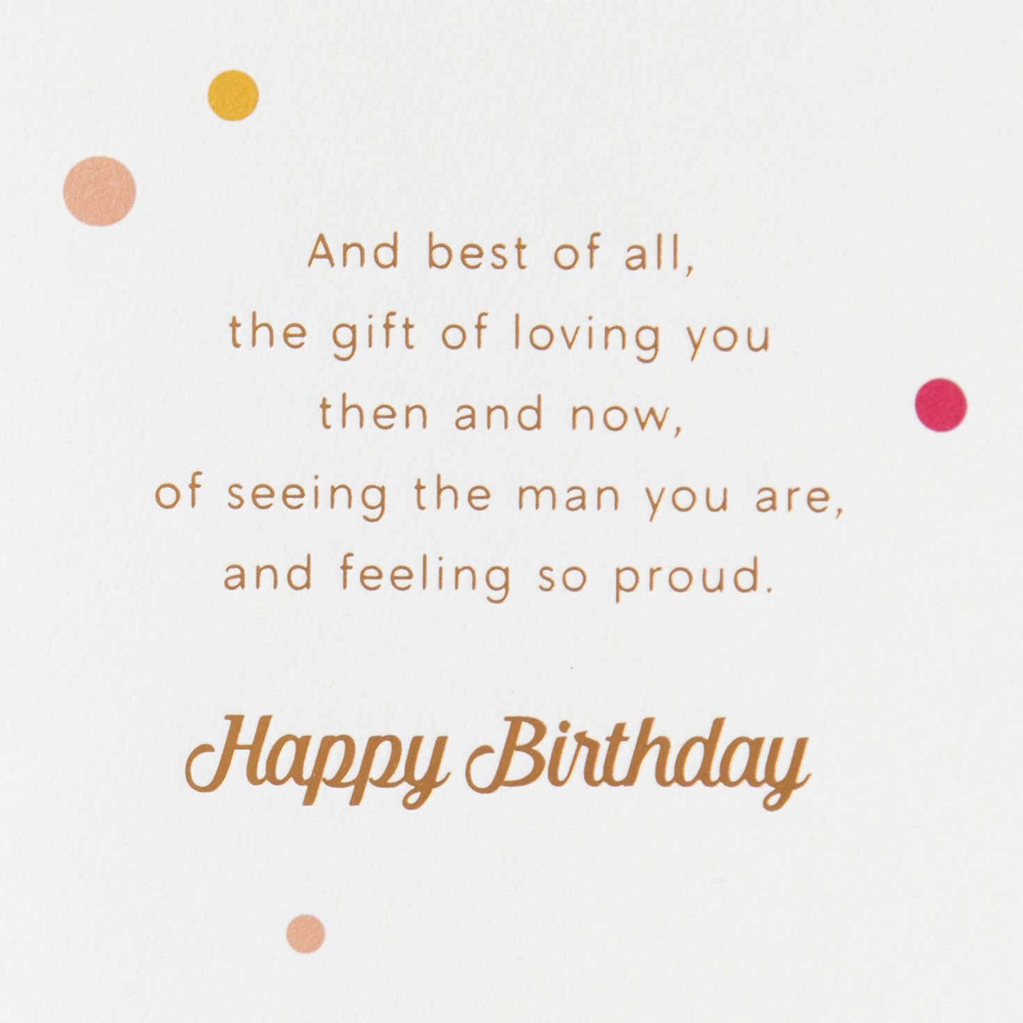Proud of the Man You Are Birthday Card for Grandson for only USD 7.59 | Hallmark