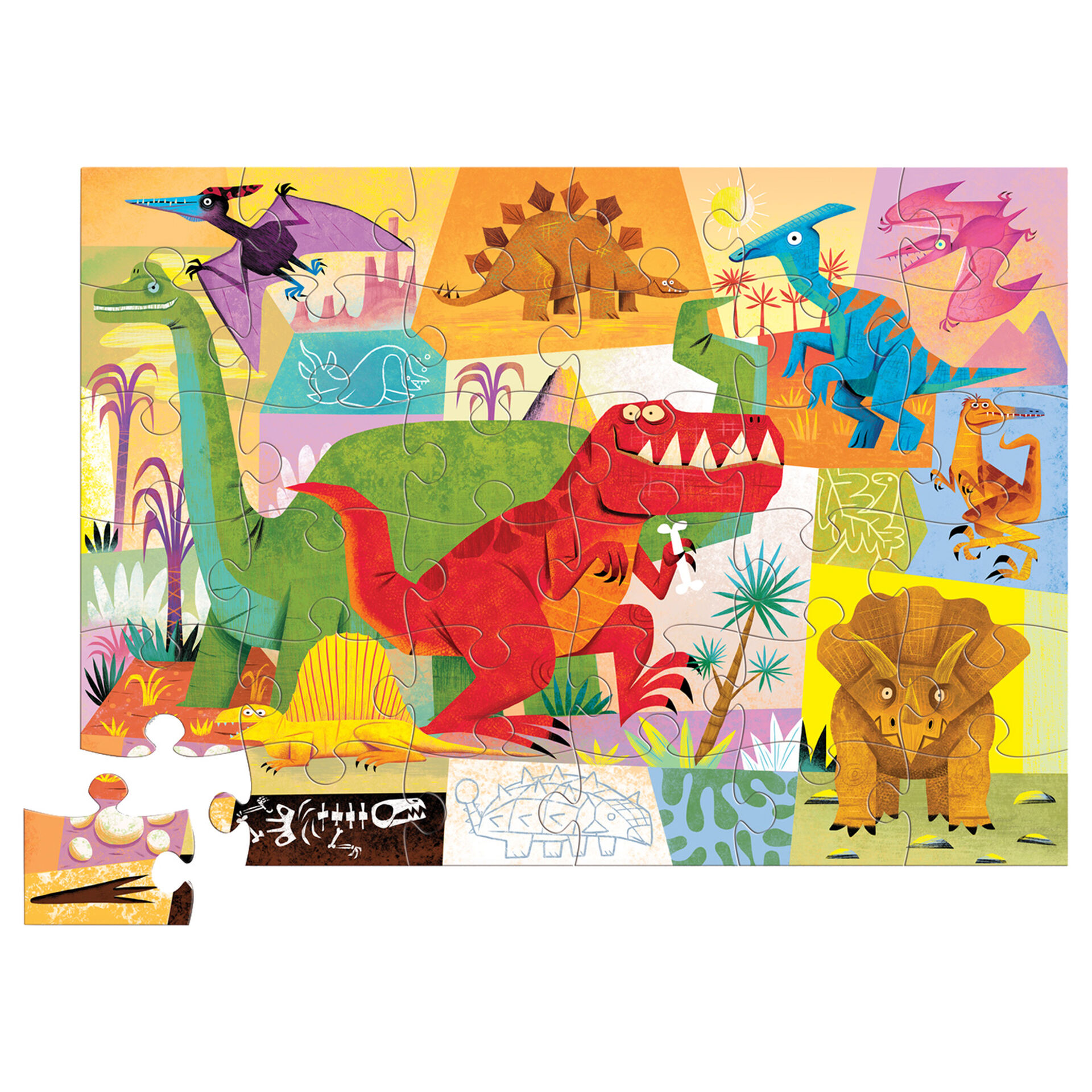 Dinosaur 36Piece Floor Puzzle Puzzles & Games Hallmark