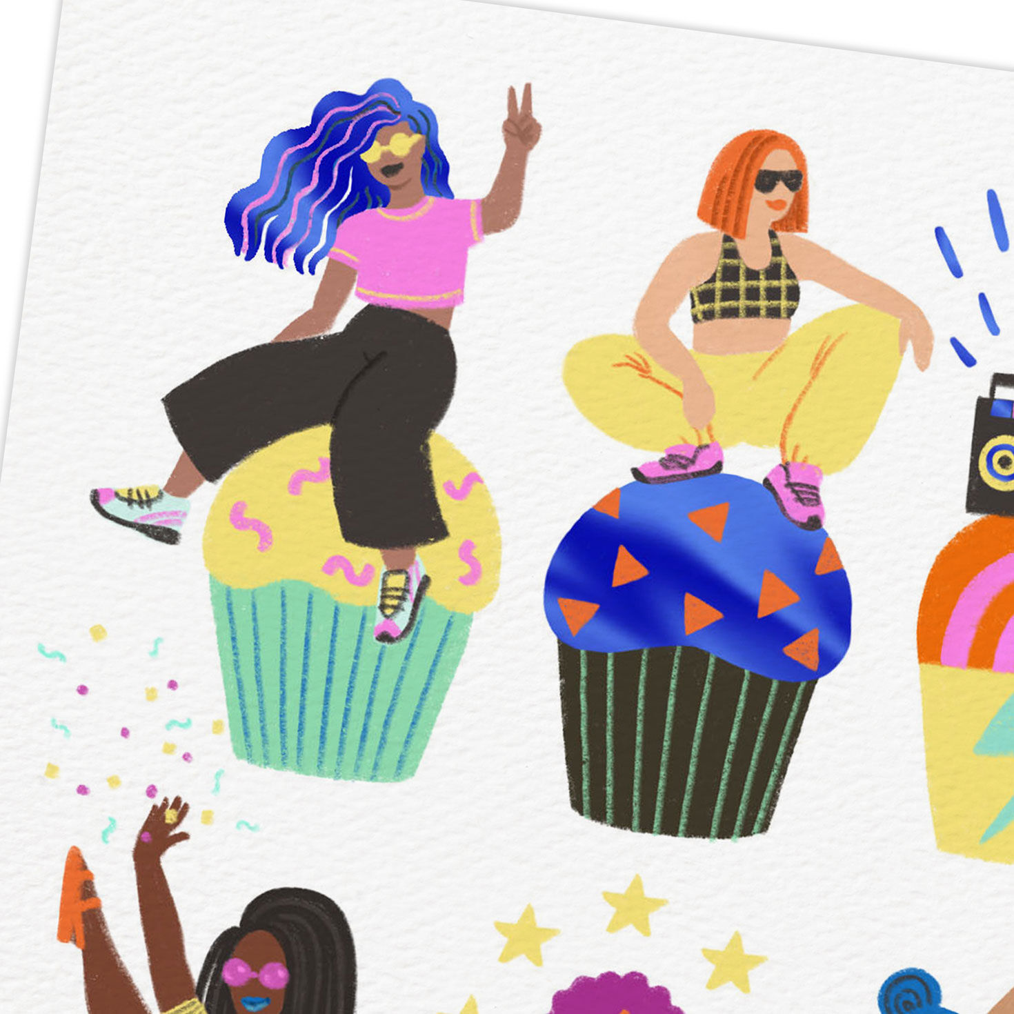 Get Your Cake On Birthday Card for Her, , large image number 4