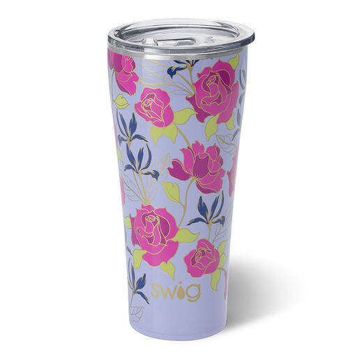 Swig Enchanted Floral Stainless Steel Tumbler, 32 oz., 