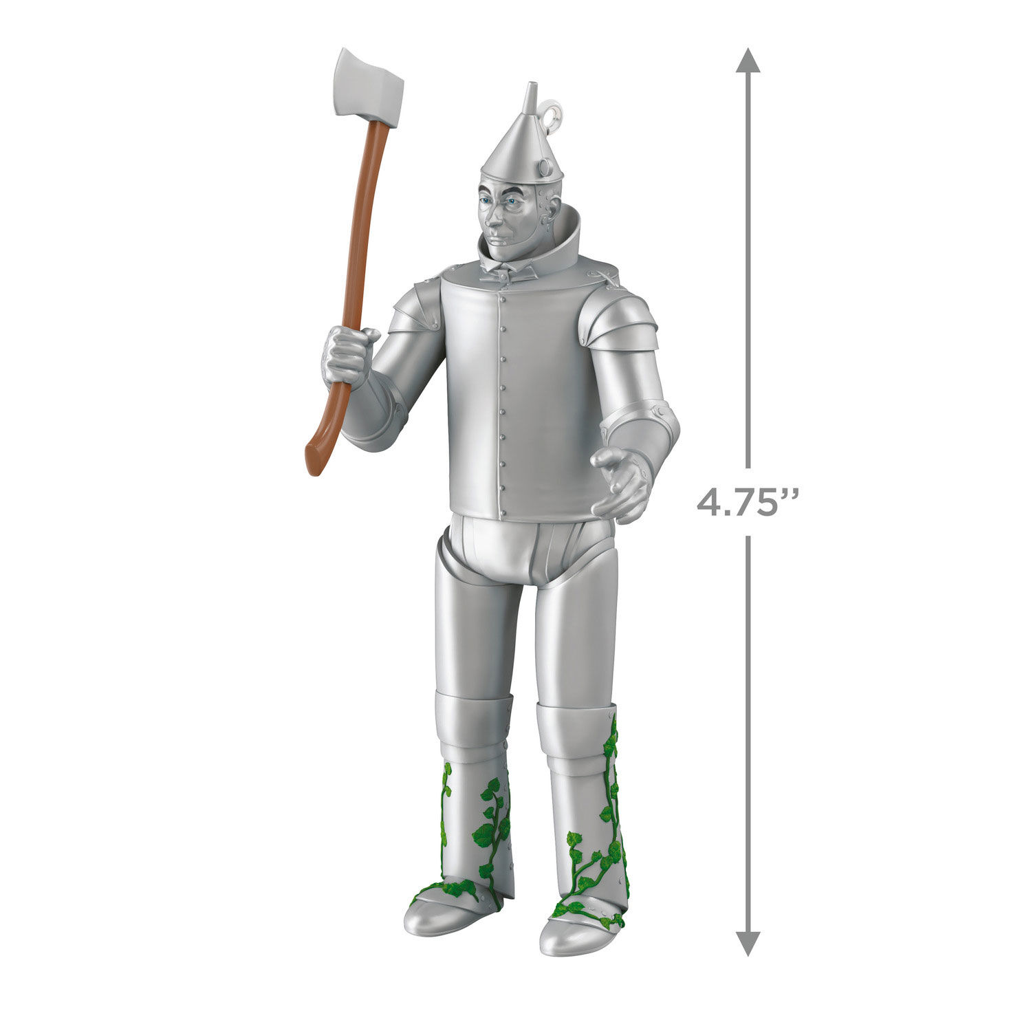 Wizard of Oz Tin Man Keepsake Ornament measurement image number 3