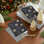 Foil Ornaments on Black Boxed Christmas Cards Pack in use image number 7