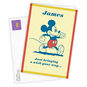 Mickey Walking Personalized Card Card Front with Envelope image number 2