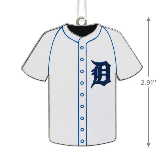 MLB Detroit Tigers™ Baseball Jersey Metal Hallmark Ornament, , large image number 3