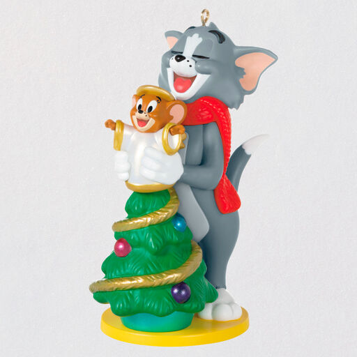 Tom and Jerry™ Decorating the Tree Ornament, 