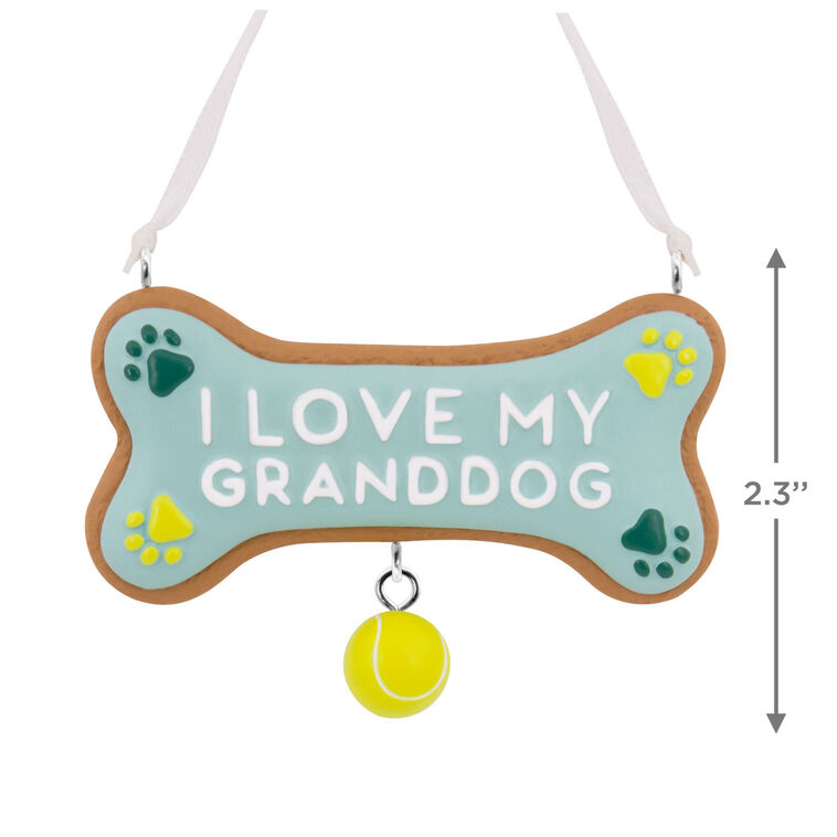 Love My Granddog Hallmark Ornament, , large image number 3