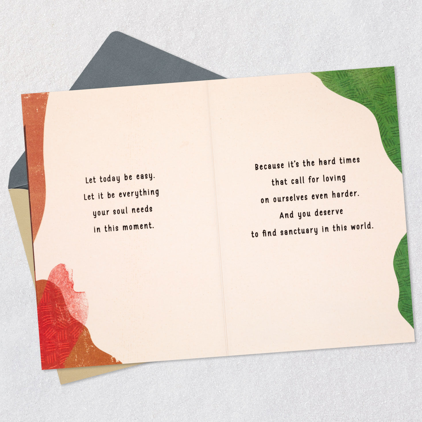 You Deserve to Find Sanctuary Encouragement Card for only USD 3.99 | Hallmark