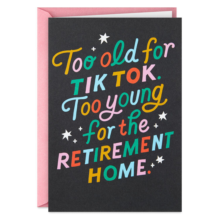 The Perfect Age Funny Birthday Card