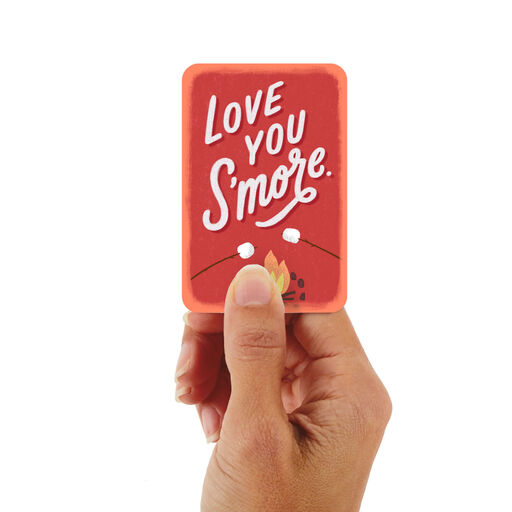 3.25" Mini Love You S'more Blank Card, 