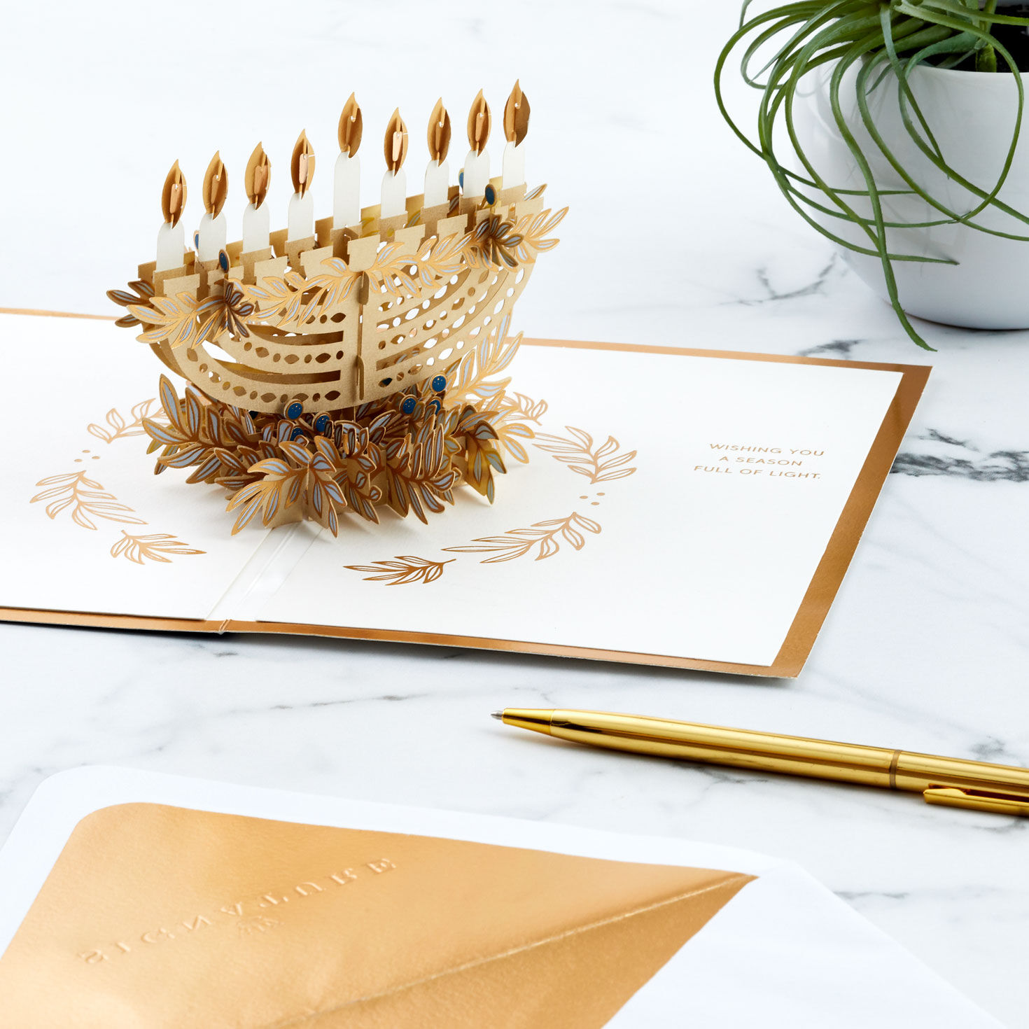 Season Full of Light 3D Pop-Up Hanukkah Card for only USD 12.99 | Hallmark
