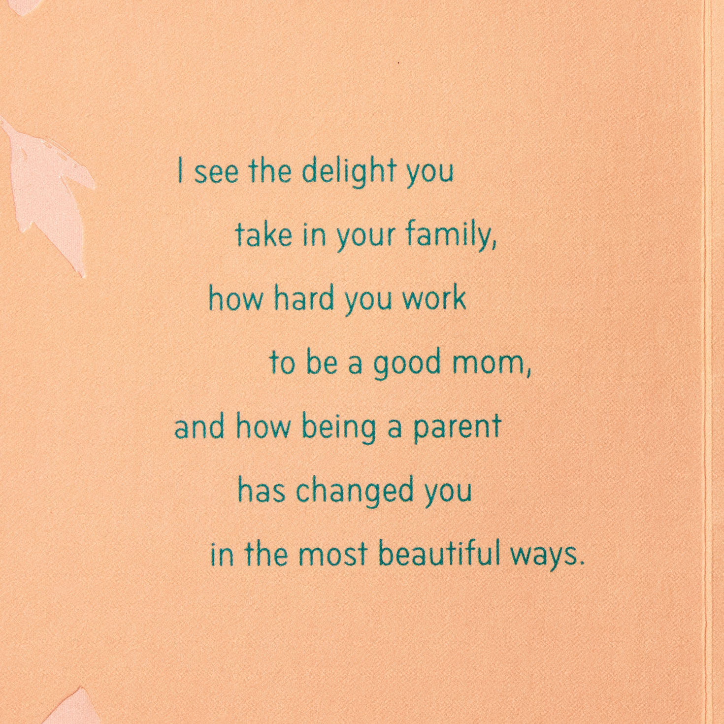 Flower Pattern Daughter Mother's Day Card Sentiment image number 2