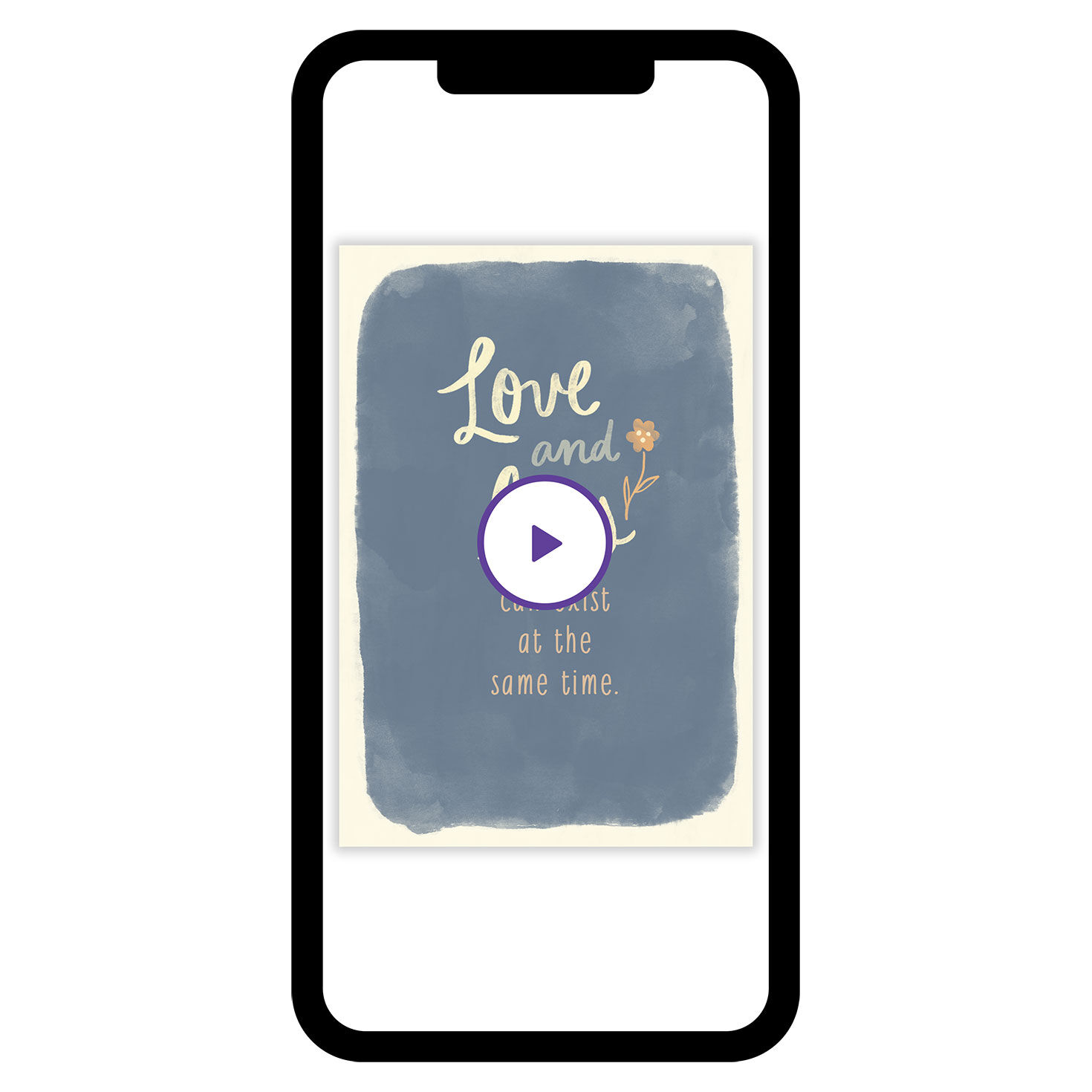 Gentle Love and Loss Sympathy eCard