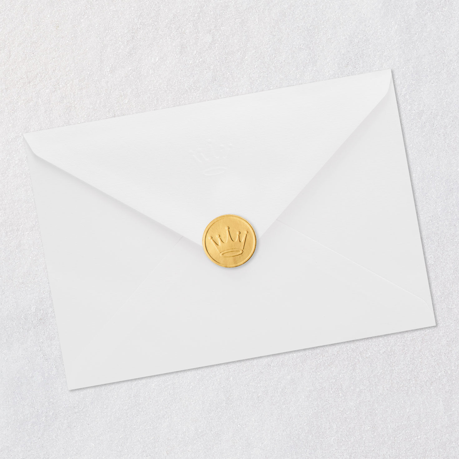 Green Landscape Grandpa Sympathy Card Envelope Back with Seal image number 8