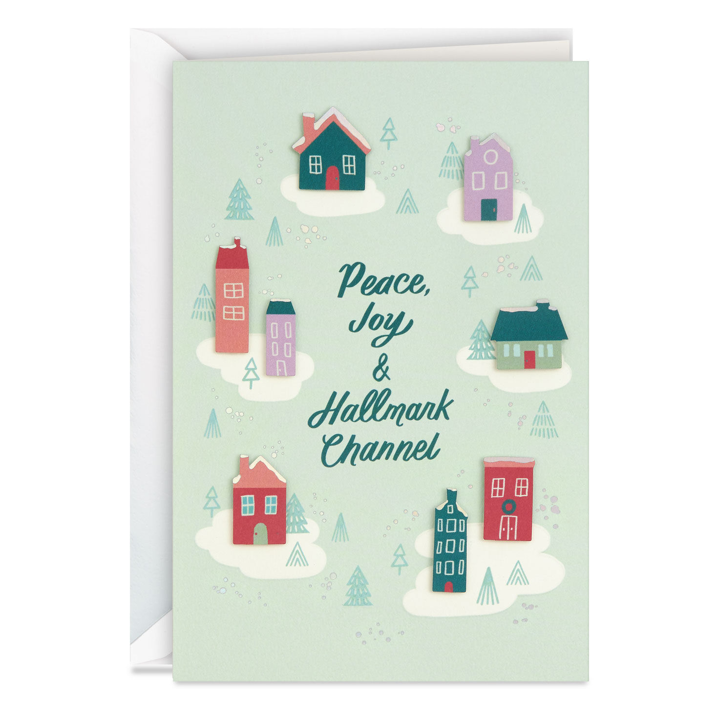 Hallmark Channel Merry Movie-Watching Christmas Card