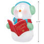 Caroling Snowman Musical Ornament With Light, , large image number 3