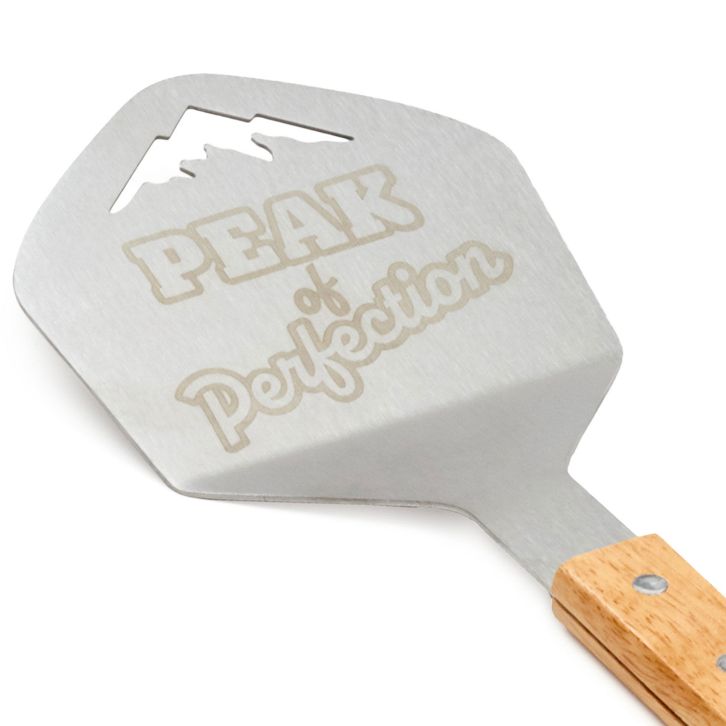 Hallmark Grilling Spatula With Mountain Cutouts closeup view image number 4