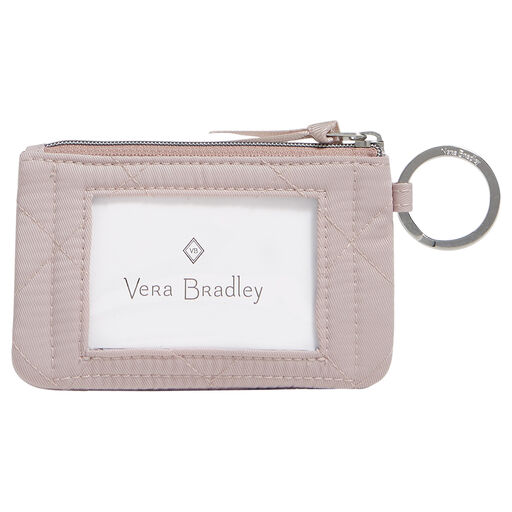 Vera Bradley Zip ID Case in Dover Mauve, 