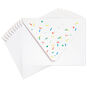 Confetti on White With Orange Envelopes Pack fanned image number 1