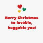 Cute Reindeer Christmas Card for Kids Sentiment image number 2