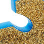 "3" Birthday Candle in Blue With Gold Glitter, , large image number 3