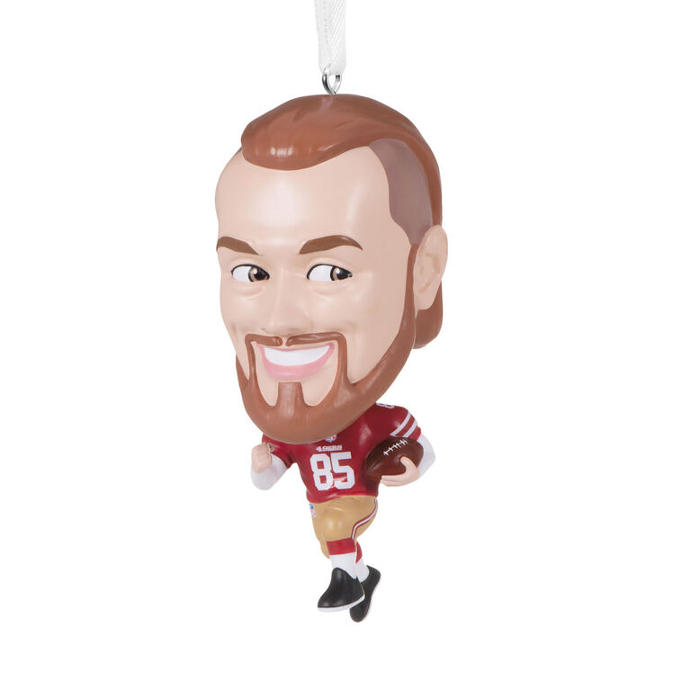 NFL San Francisco 49ers George Kittle Bouncing Buddy Hallmark Ornament