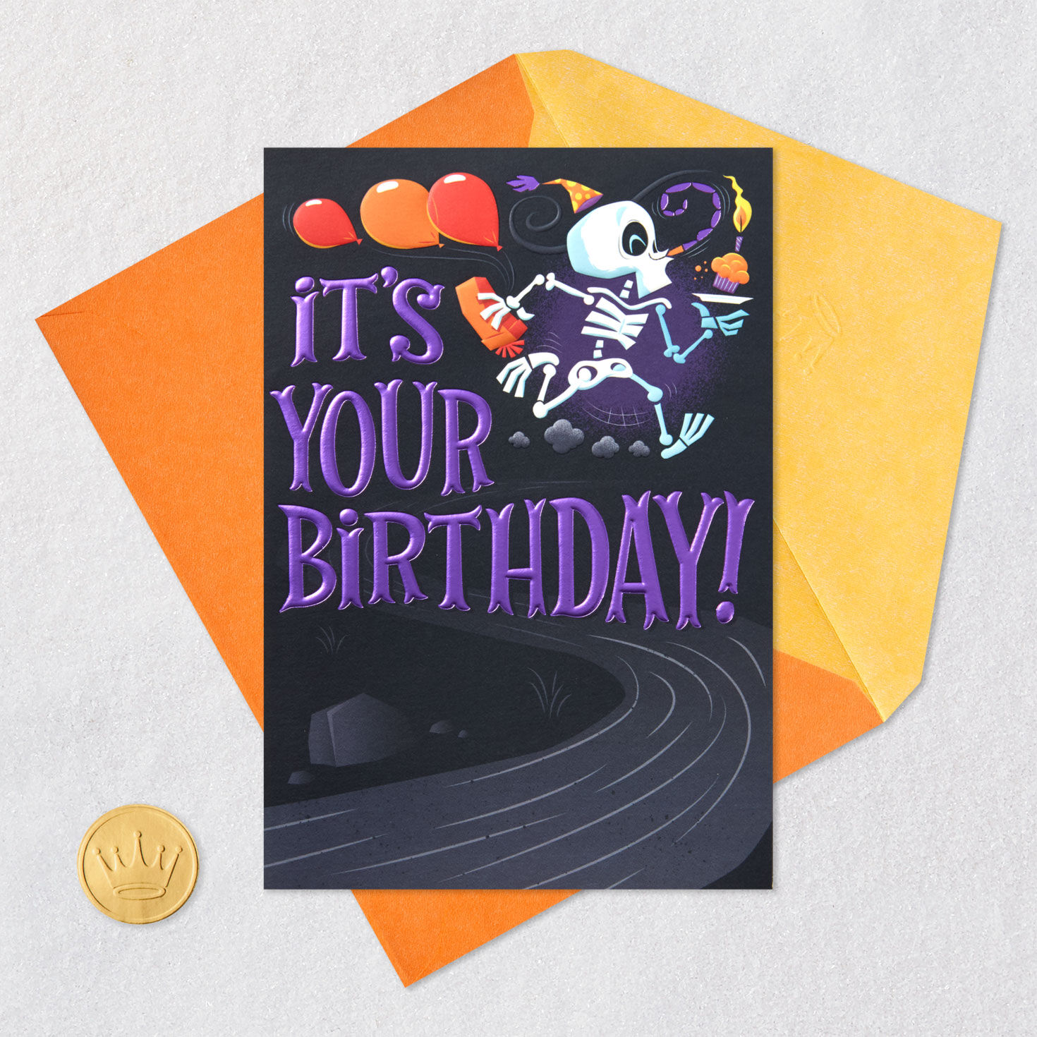 A Big Skele-Bration Pop-Up Halloween Birthday Card for only USD 4.59 | Hallmark
