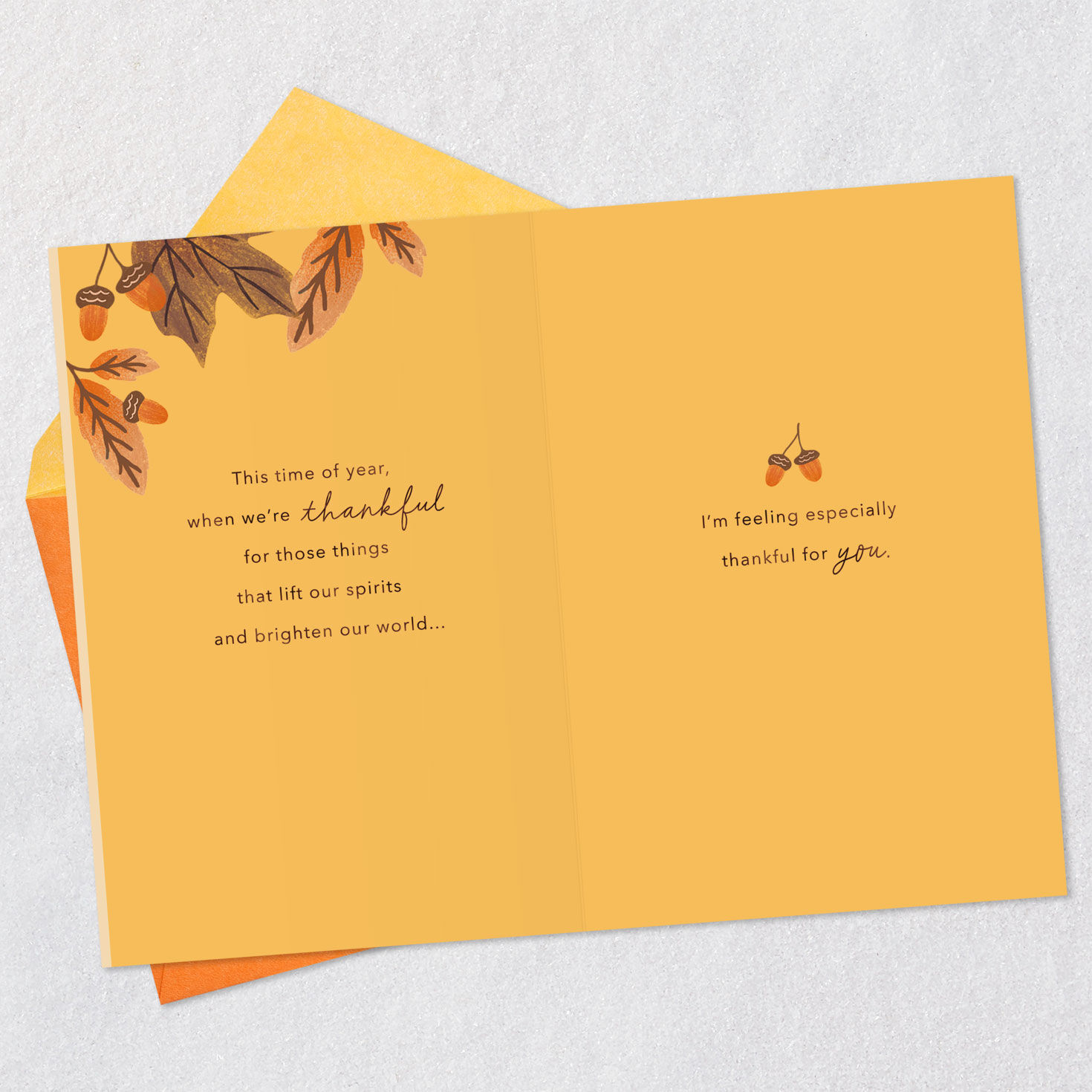 Especially Thankful for You Thanksgiving Card for only USD 2.99 | Hallmark