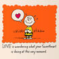 Charlie Brown, Snoopy and Woodstock Peanuts Anniversary Card  image number 2