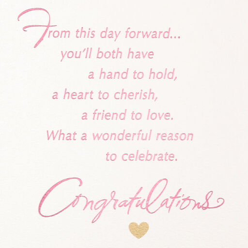 Celebrating With You Wedding Card for Two Brides, 
