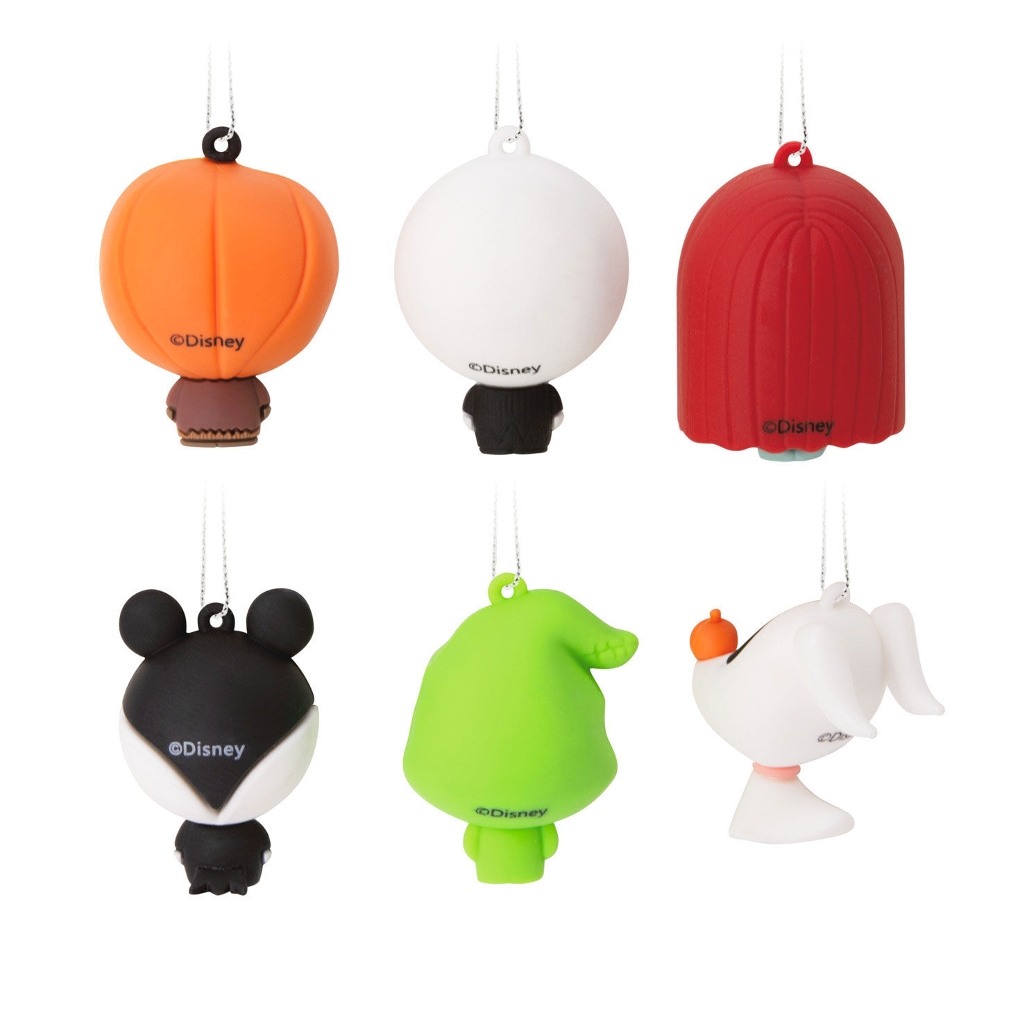 6 Nightmare Before Christmas Mini Ornaments back image number 4