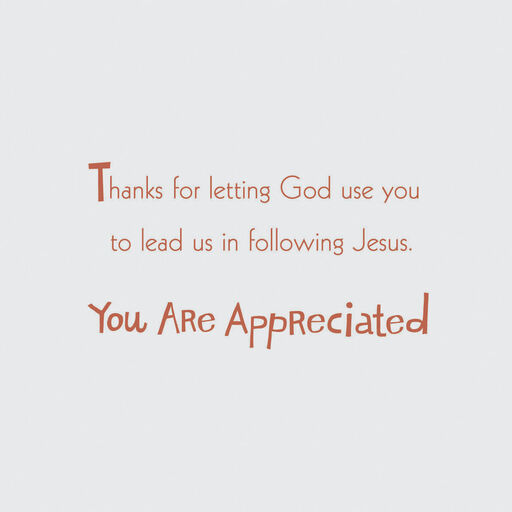 A Sweet Taste of Heaven Religious Clergy Appreciation Card, 