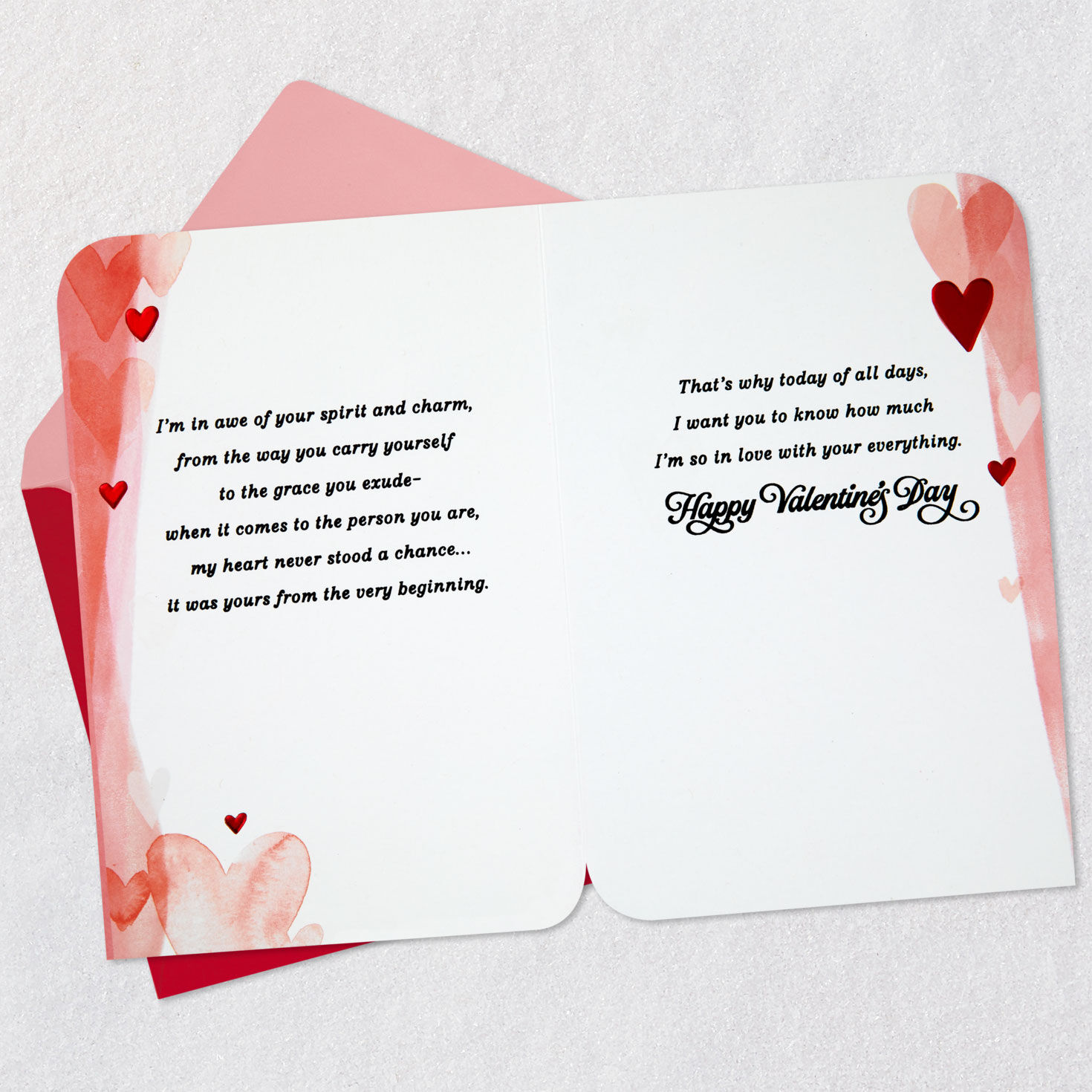 Glamorous Black Queen Wife Valentine's Day Card Card Front Detail image number 4