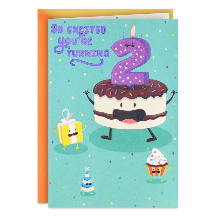 All the Fun 2nd Birthday Card