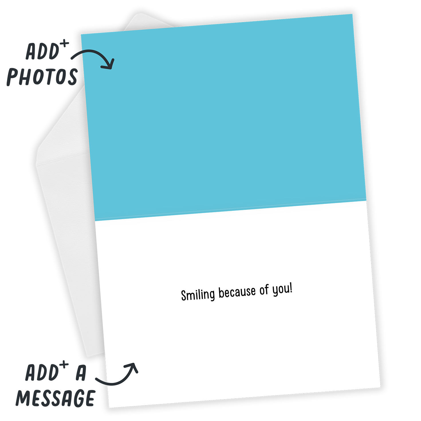 The Peanuts&reg; Gang Custom Thank-You Card, , large image number 3