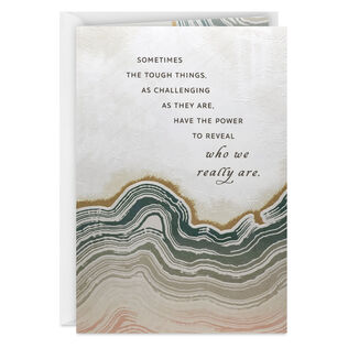 Strong, Resilient and Deserving Encouragement Card
