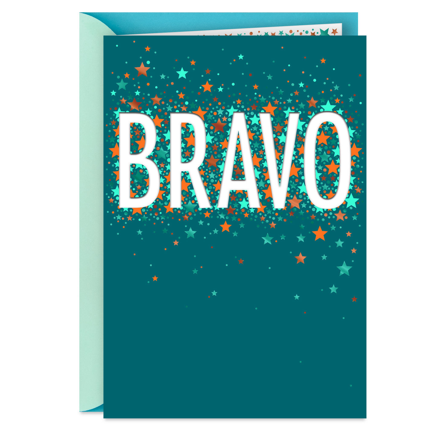 Bold Bravo Congratulations Card