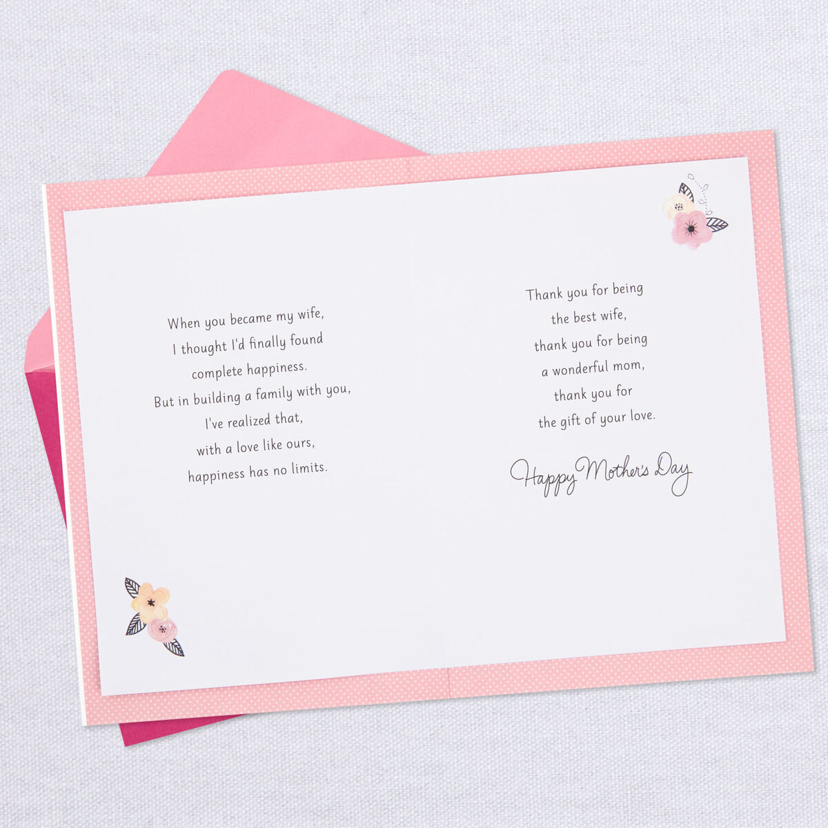 My Wife, My Love Mother's Day Card From Husband - Greeting Cards - Hallmark