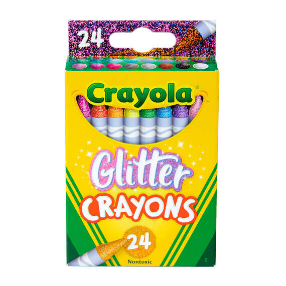 Crayola® Glitter Crayons, 24-Count