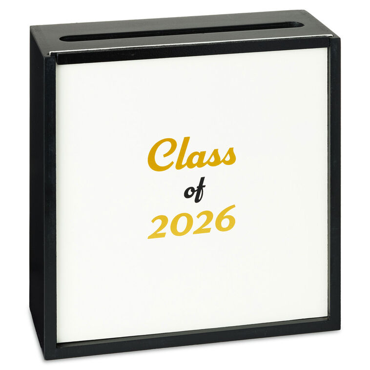 Class of 2026 Graduation Card Holder and Memory Keeping Box - Trays & Boxes | Hallmark Class of 2026 Graduation Card Holder and Memory Keeping Box - Trays & Boxes | Hallmark