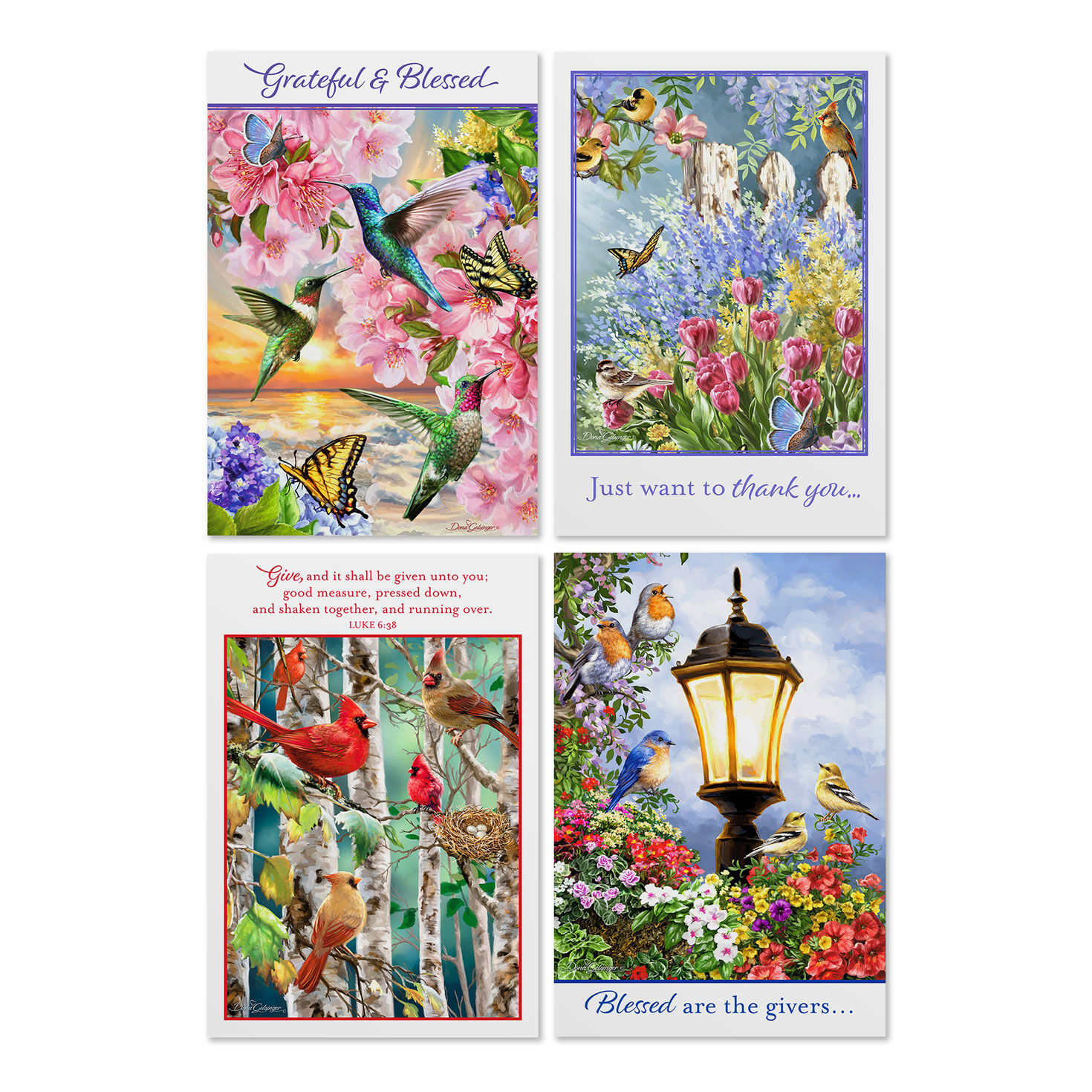 Dona Gelsinger DaySpring Thank You Cards Assortment fronts image number 1