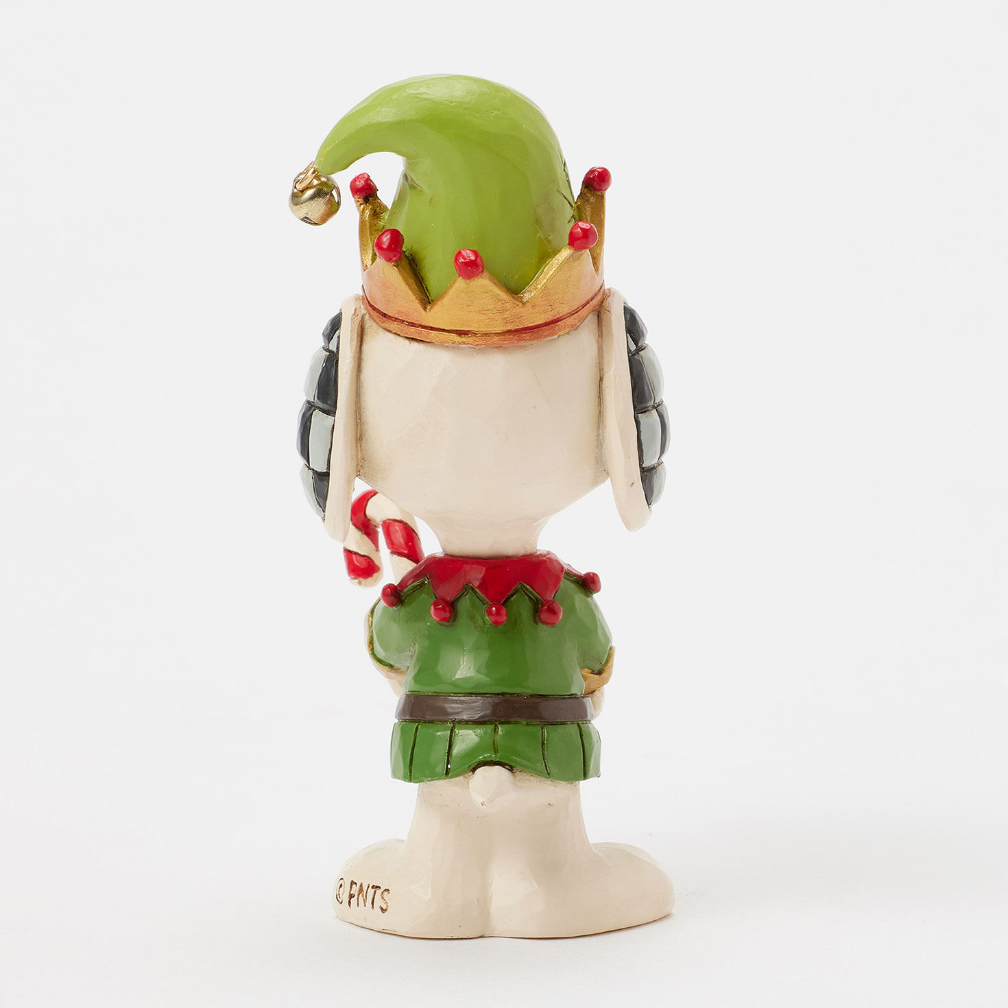 Peanuts Snoopy Christmas Elf Figurine back image number 2