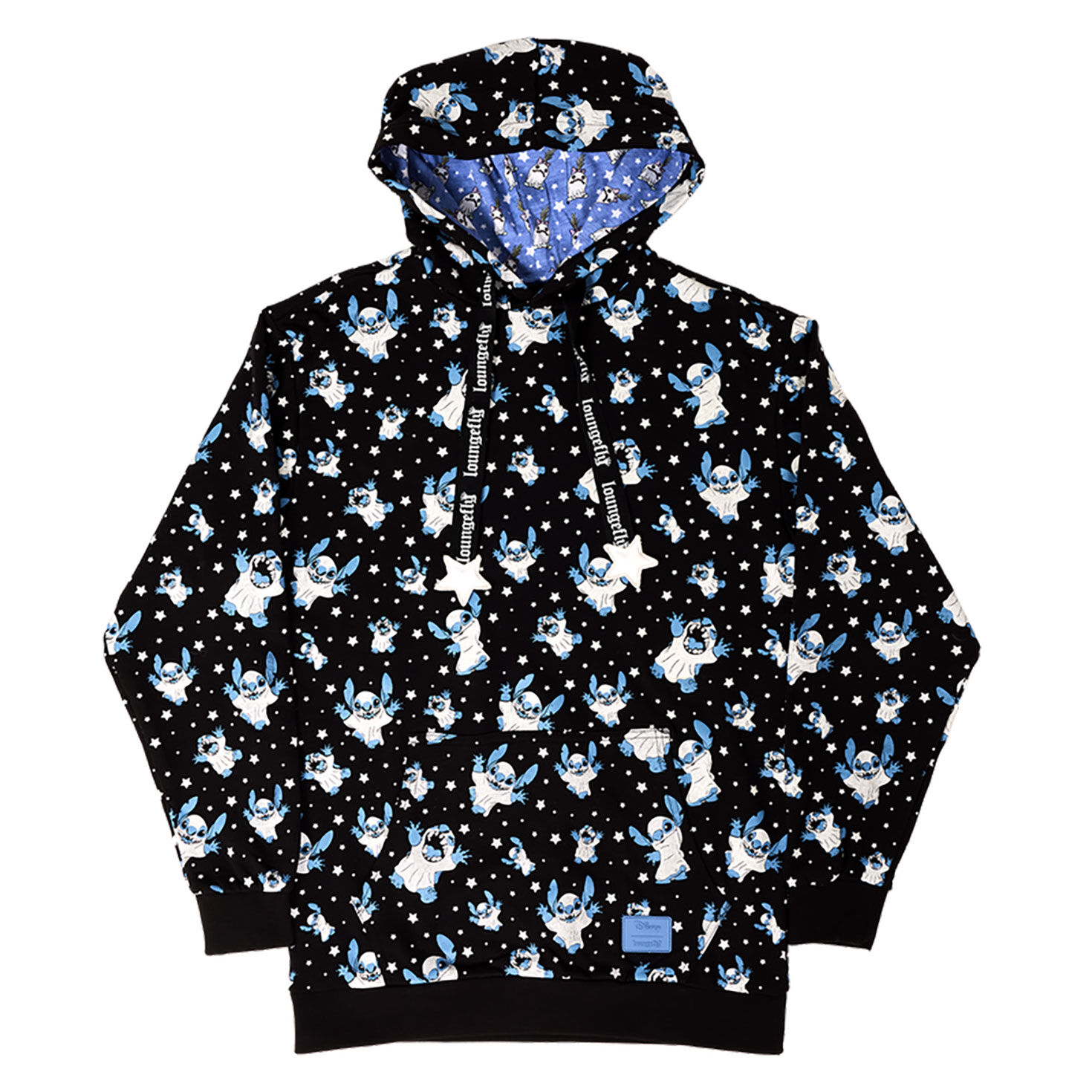 Loungefly Disney Stitch Ghost Hoodie Unisex Sweatshirt