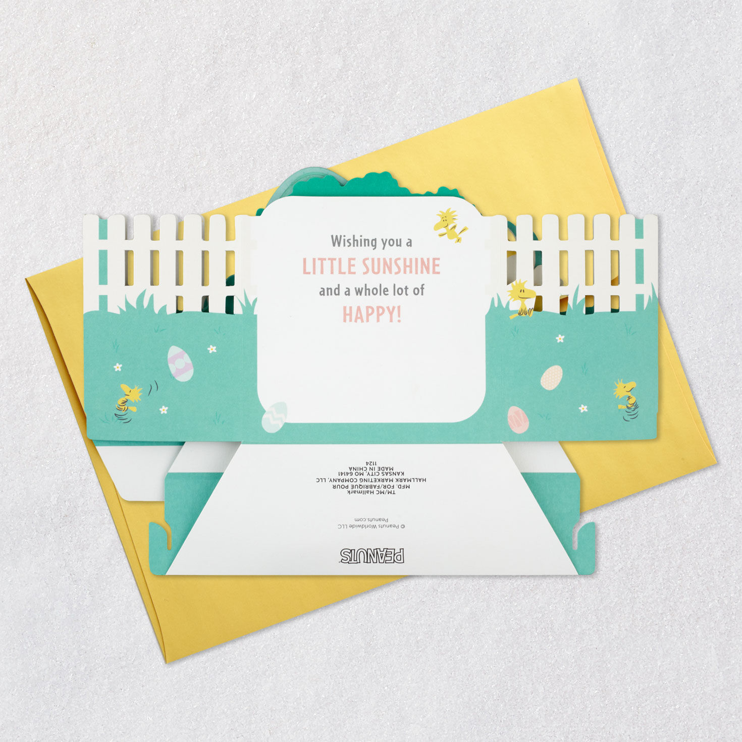 Peanuts&reg; Snoopy Sunshine and Happiness Musical 3D Pop-Up Easter Card With Light, , large image number 7