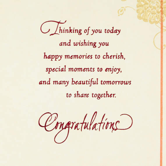 Sharing Beautiful Tomorrows Together Anniversary Card for Couple, , large image number 2